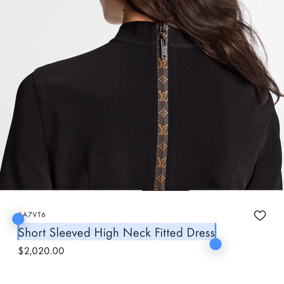 Never worn LOUIS VUITTON Fitted Dress w: receipt sz34 never worn - Picture 11 of 16